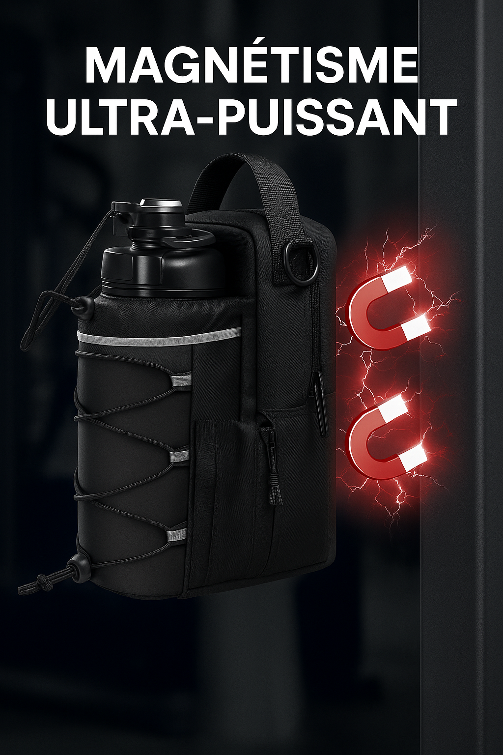 Sac de sport magnétique